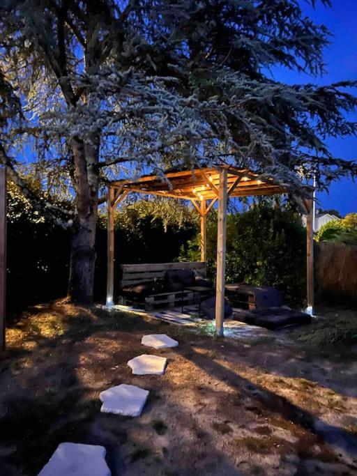 Agreable Maison Landaise Proche Du Lac Sanguinet Exterior photo
